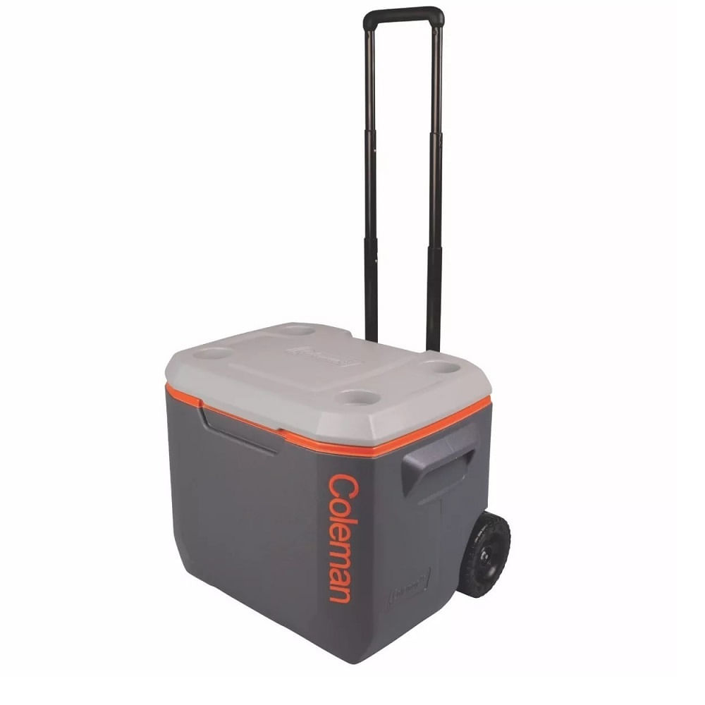 Cooler Termico Com Roda 47,3 Litros Cinza - Coleman - coqueluchecasa