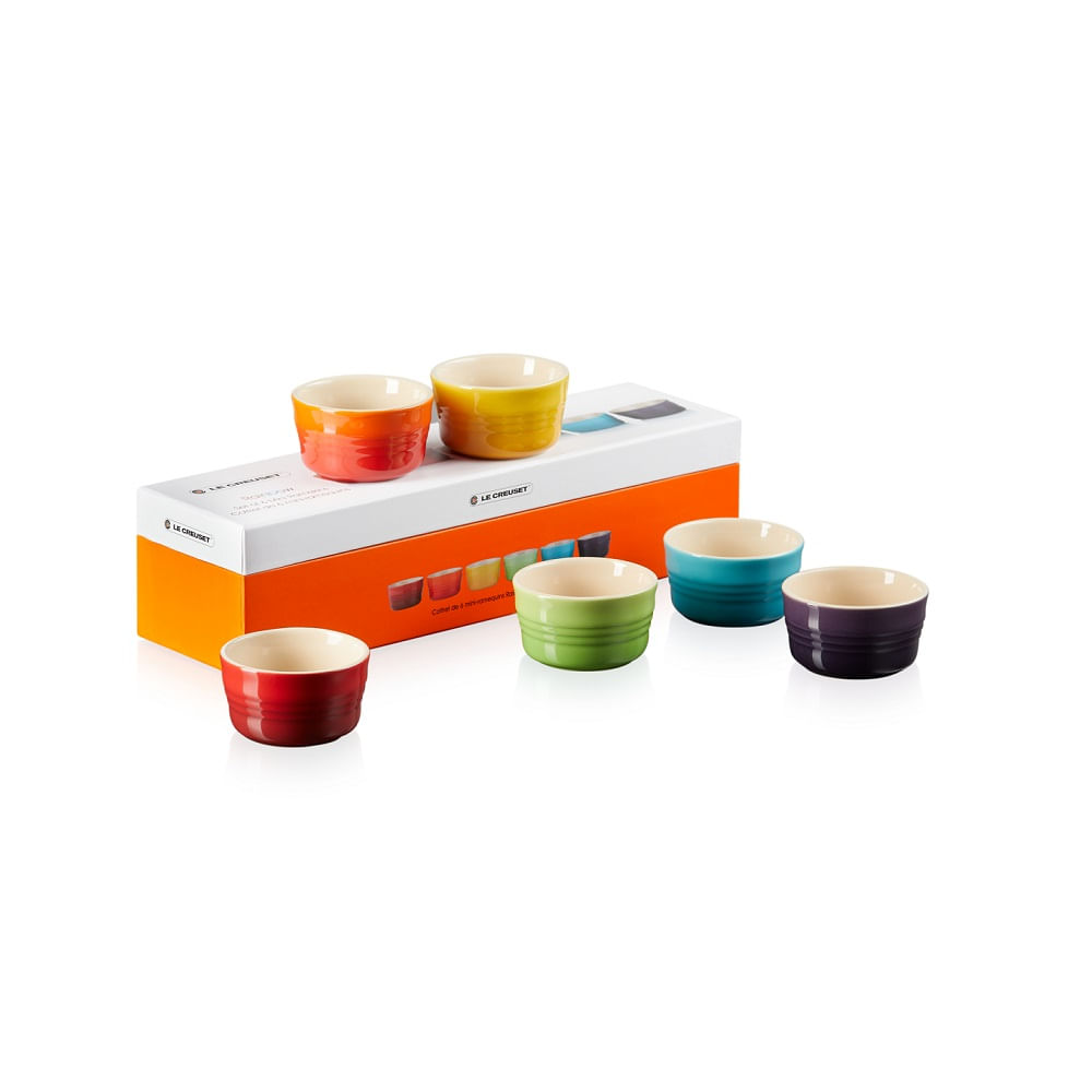 Kit Mini Ramekin Gift Collection 6 Peças Le Creuset coqueluchecasa