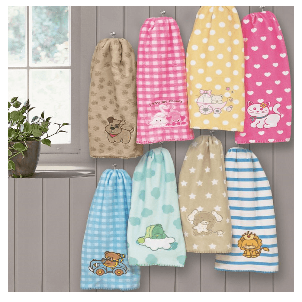 Manta Infantil Microfibra Bordada Passeio - Buettner - coqueluchecasa