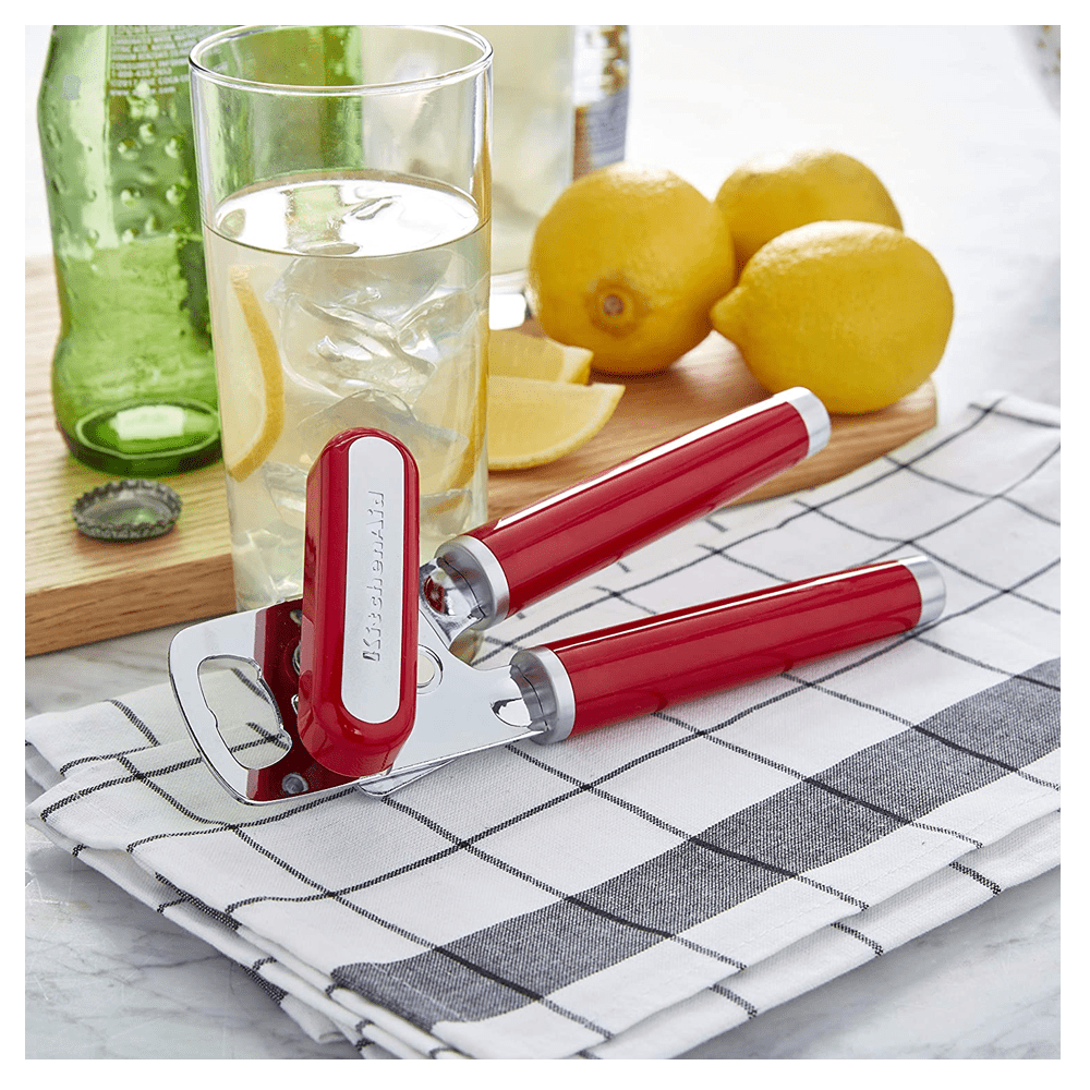 Abridor De Lata Vermelho - Kitchenaid - coqueluchecasa