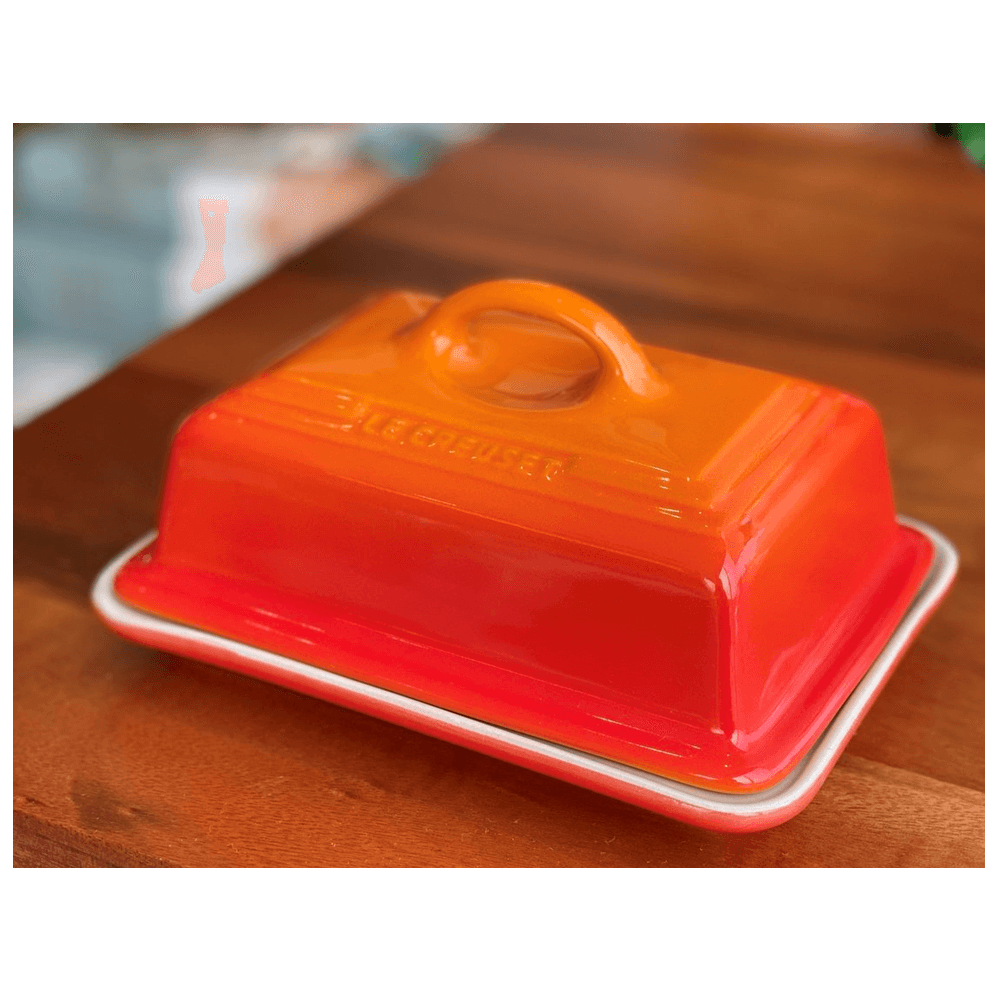 Manteigueira Laranja - Le Creuset - coqueluchecasa