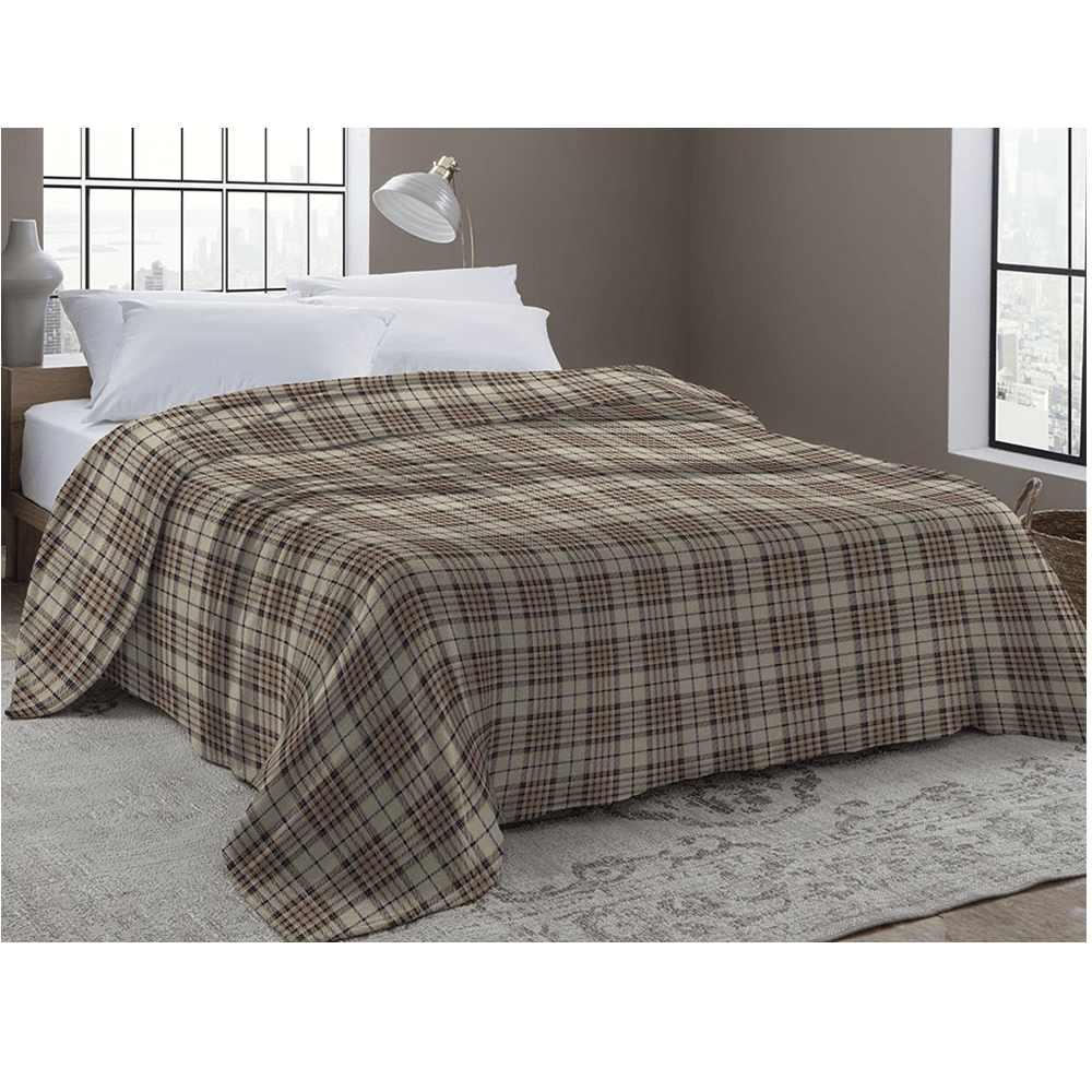 Manta Xadrez Estampada Casal Triesta 180X200cm - Camesa