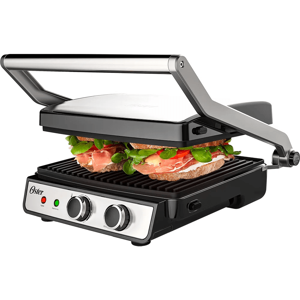 Grill Elétrico Multiuso 2 Em 1 Com Chapa Removível 110V - Oster ...
