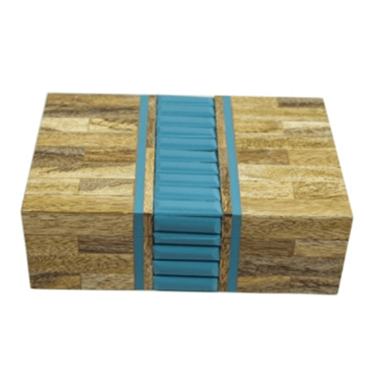 caixa_retangular_madeira_turquesa_21x14cm_entrecasa caixa_retangular_madeira_turquesa_21x14cm_entrecasa