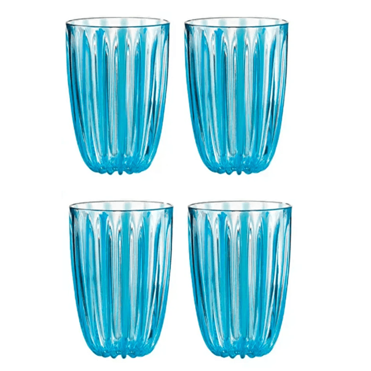 jogo_de_copos_plastico_turquesa_400ml_4_pecas_dolcevita_guzzini jogo_de_copos_plastico_turquesa_400ml_4_pecas_dolcevita_guzzini