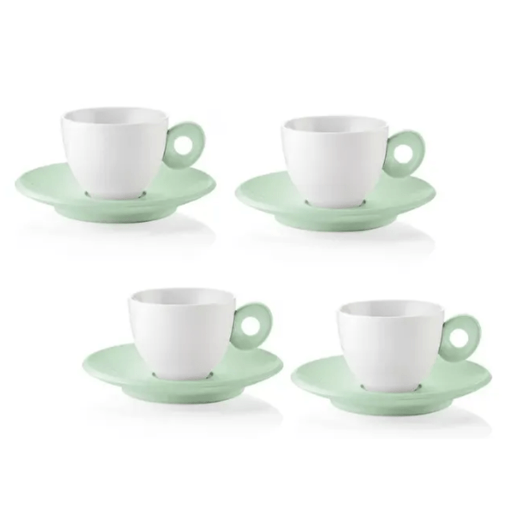 conjunto_xicara_para_cafe_verde_malva_everyday_4pecas_guzzini conjunto_xicara_para_cafe_verde_malva_everyday_4pecas_guzzini