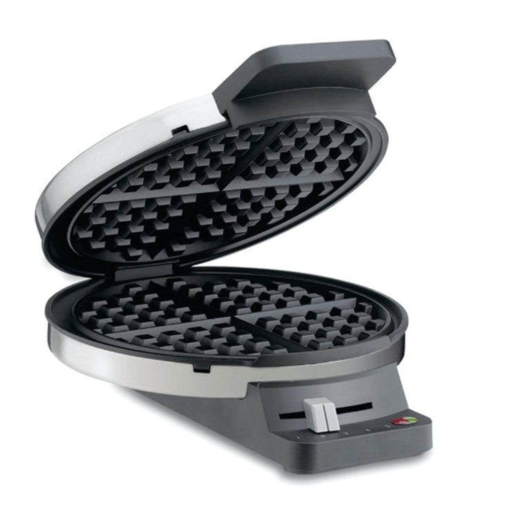 maquina_de_waffle_redondo_aco_escovado_cuisinart_infotel maquina_de_waffle_redondo_aco_escovado_cuisinart_infotel