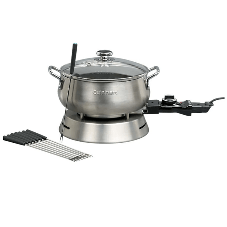fondue_eletrico_aco_escovado_com_tampa_cuisinart_infotel fondue_eletrico_aco_escovado_com_tampa_cuisinart_infotel