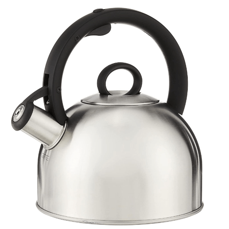 chaleira_aurora_com_apito_prata_2litros_cuisinart_infotel chaleira_aurora_com_apito_prata_2litros_cuisinart_infotel