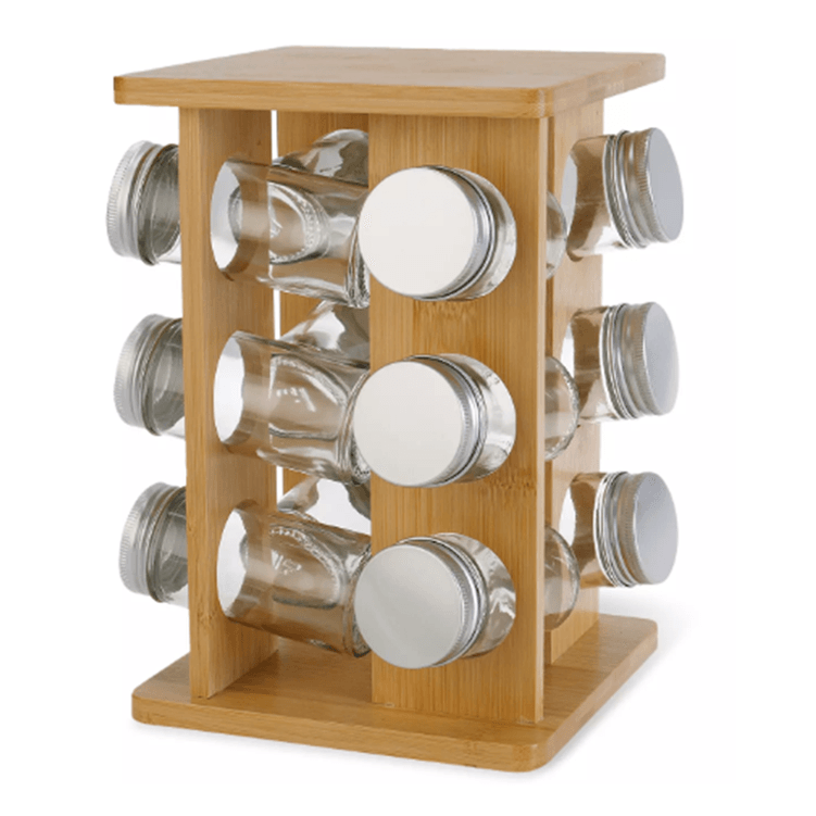 porta_tempero_bambu_12pecas_dolce_home porta_tempero_bambu_12pecas_dolce_home