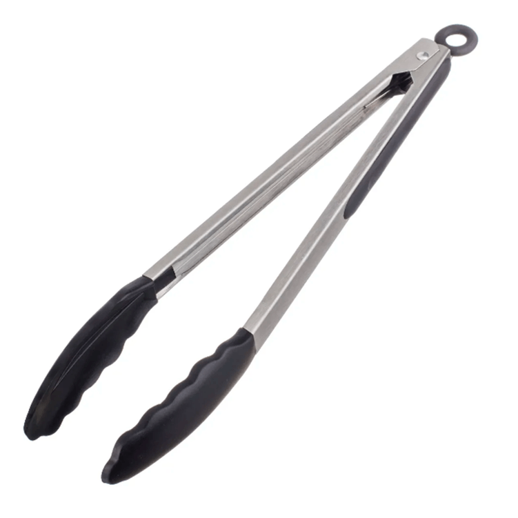 pegador_silicone_e_inox_preto_30cm_weck pegador_silicone_e_inox_preto_30cm_weck