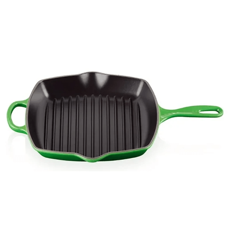 grill_quadrado_bamboo_green_signature_26cm_le_creuset grill_quadrado_bamboo_green_signature_26cm_le_creuset