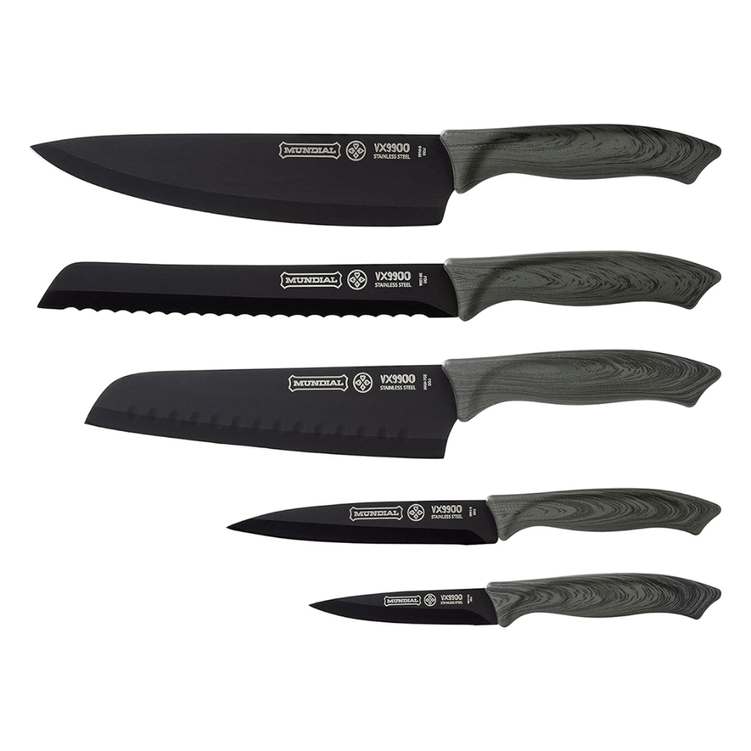 Jogo_de_Faca_Inox_Preta_5_Pecas_Mundial_43462 Jogo_de_Faca_Inox_Preta_5_Pecas_Mundial_43462