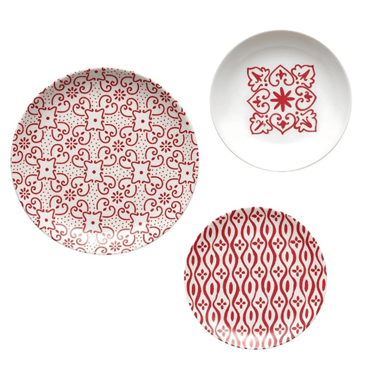 jogo_jantar_le_maioche_porcelana_tiffany_vermelho_18pecas_guzzini jogo_jantar_le_maioche_porcelana_tiffany_vermelho_18pecas_guzzini