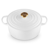 Cacarola_Redonda_Branca_Com_Pegador_Dourado_Signature_20Cm_Le_Creuset_44383