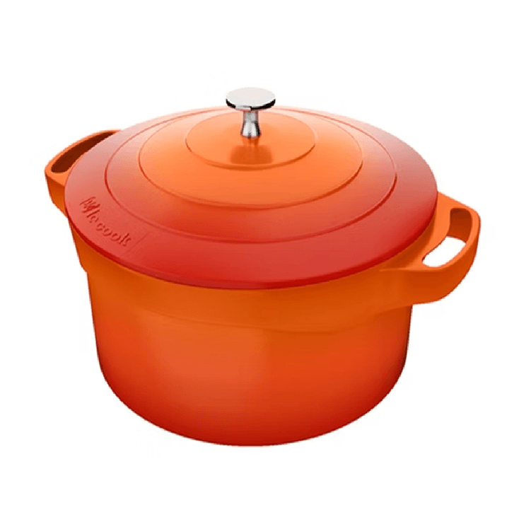 CACAROLA_COM_PEGADOR-_SILICONE_LE_COOK_PREMIER_ORANGE_24CM-_45LITROS-_MARCAMIX_46518
