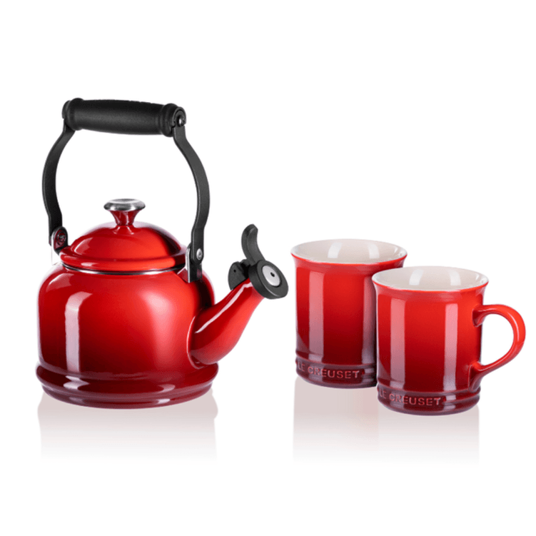 Kit_Chaleira_Demi_Caneca_Seattle_Vermelho_2_Pecas_Le_Creuset_47562 Kit_Chaleira_Demi_Caneca_Seattle_Vermelho_2_Pecas_Le_Creuset_47562