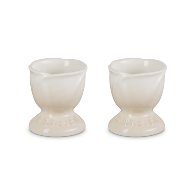 Kit-2-Porta-Ovo-Jardin-Meringue---Le-Creuset Kit-2-Porta-Ovo-Jardin-Meringue---Le-Creuset