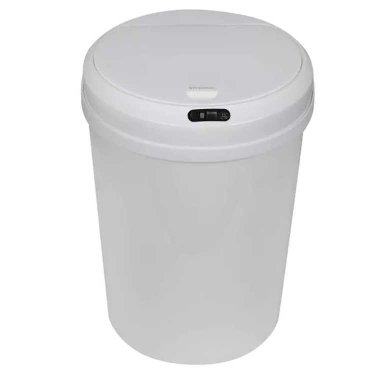 lixeira_redonda_branca_recarregavel_com_sensor_12litros_globalmix lixeira_redonda_branca_recarregavel_com_sensor_12litros_globalmix