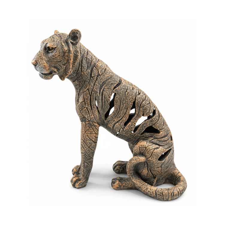 escultura_tigre_vazado_resina_marrom_27cm_entrecasa