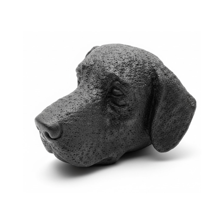 escultura_cabeca_de_perdigueiro_resina_18cm_entrecasa