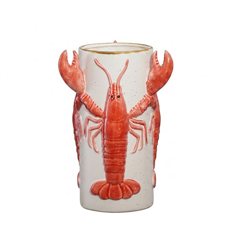 VASO_CER_LOBSTER_32X23X22CM_TUUT VASO_CER_LOBSTER_32X23X22CM_TUUT