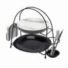 SUPORTE_12_PRATOS_TALHERES_GUARDANAPOS_ALICE_PRETO_FOSCO_42.5X32.7X22CM_SCHMITT