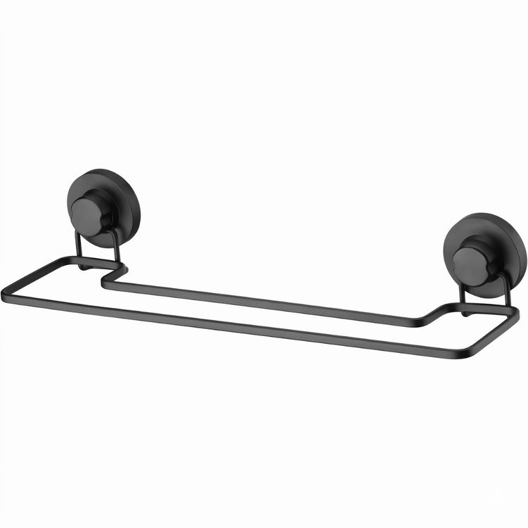 PORTA_TOALHA_FACILITI_BANHO_VENTOSA_PRETO_FOSCO_45X13.5X9CM_SCHMITT