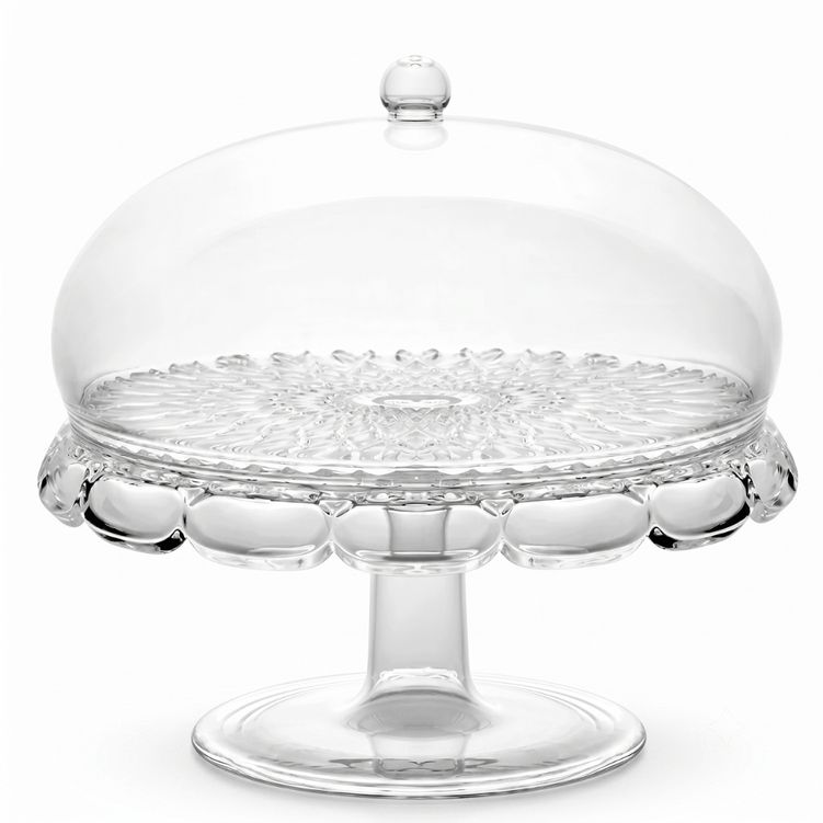 PRATO_BOLO_PEDESTAL_BIO_PLAST_VANITY_ARIA_CLEAR_30X27.7CM_GUZZINI